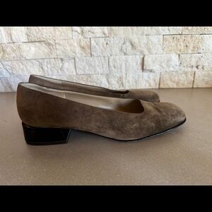 Olive Green Ferragamos